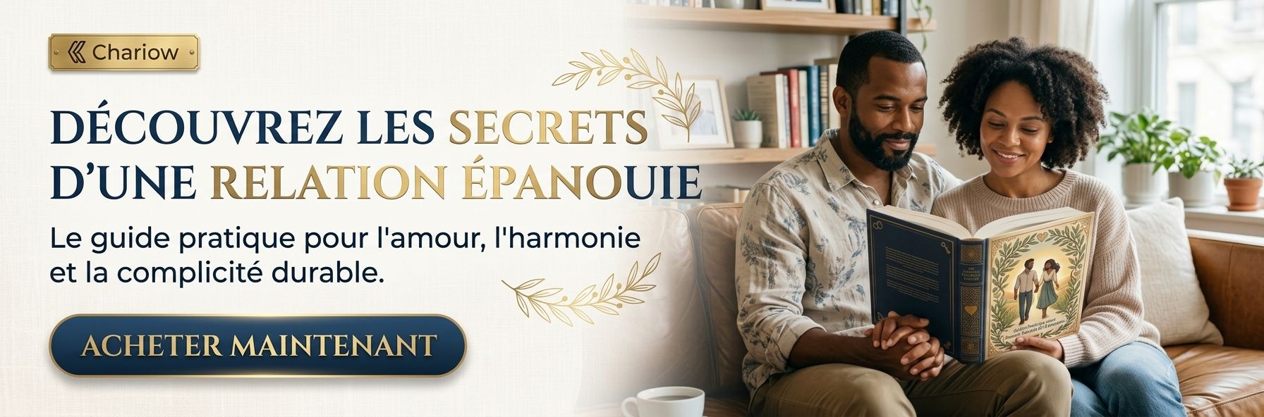 Les secrets d'une vie conjugale réussie : « Le guide pour construire une relation durable ».