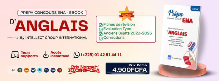 Ebook PREPA ENA - ANGLAIS