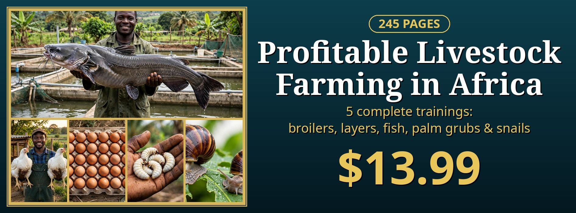 Profitable Livestock Farming in Africa — 5 Complete Trainings