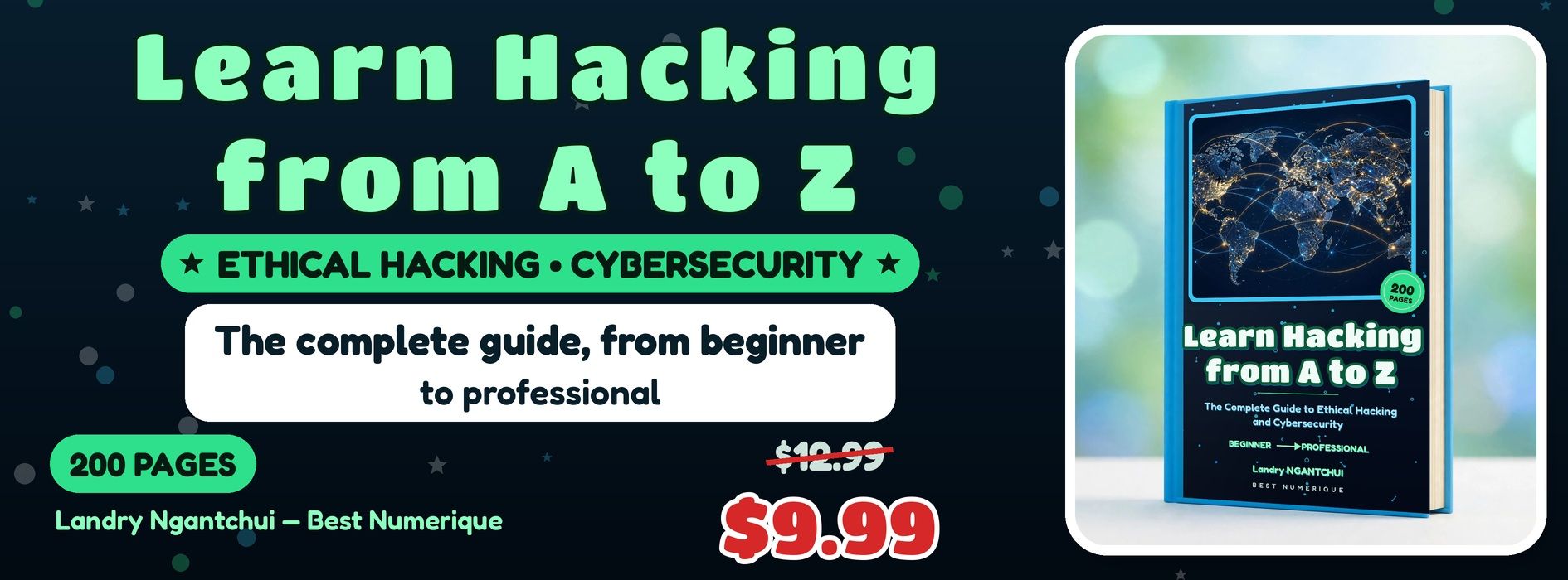 Learn Hacking from A to Z — The Complete Guide