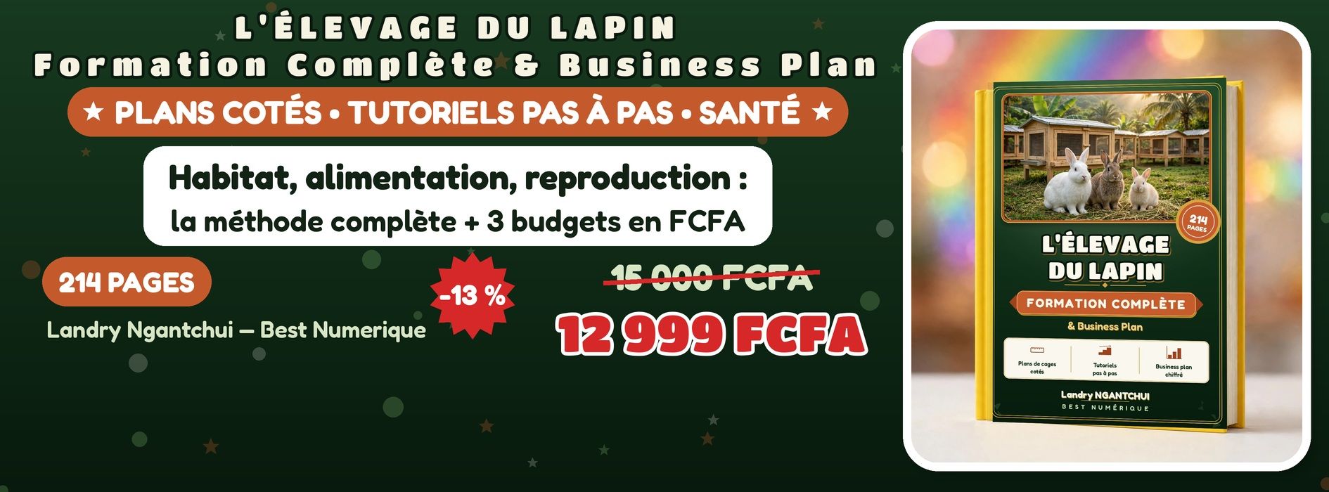 L'Élevage du Lapin — Formation Complète & Business Plan