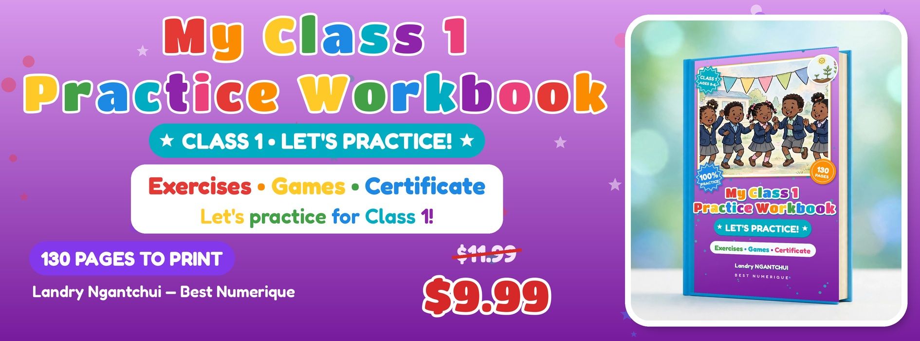 My Class 1 Practice Workbook (Ages 5-6)