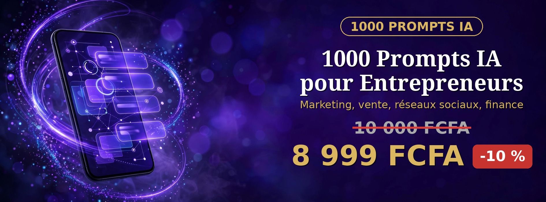 1000 Prompts IA pour Entrepreneurs