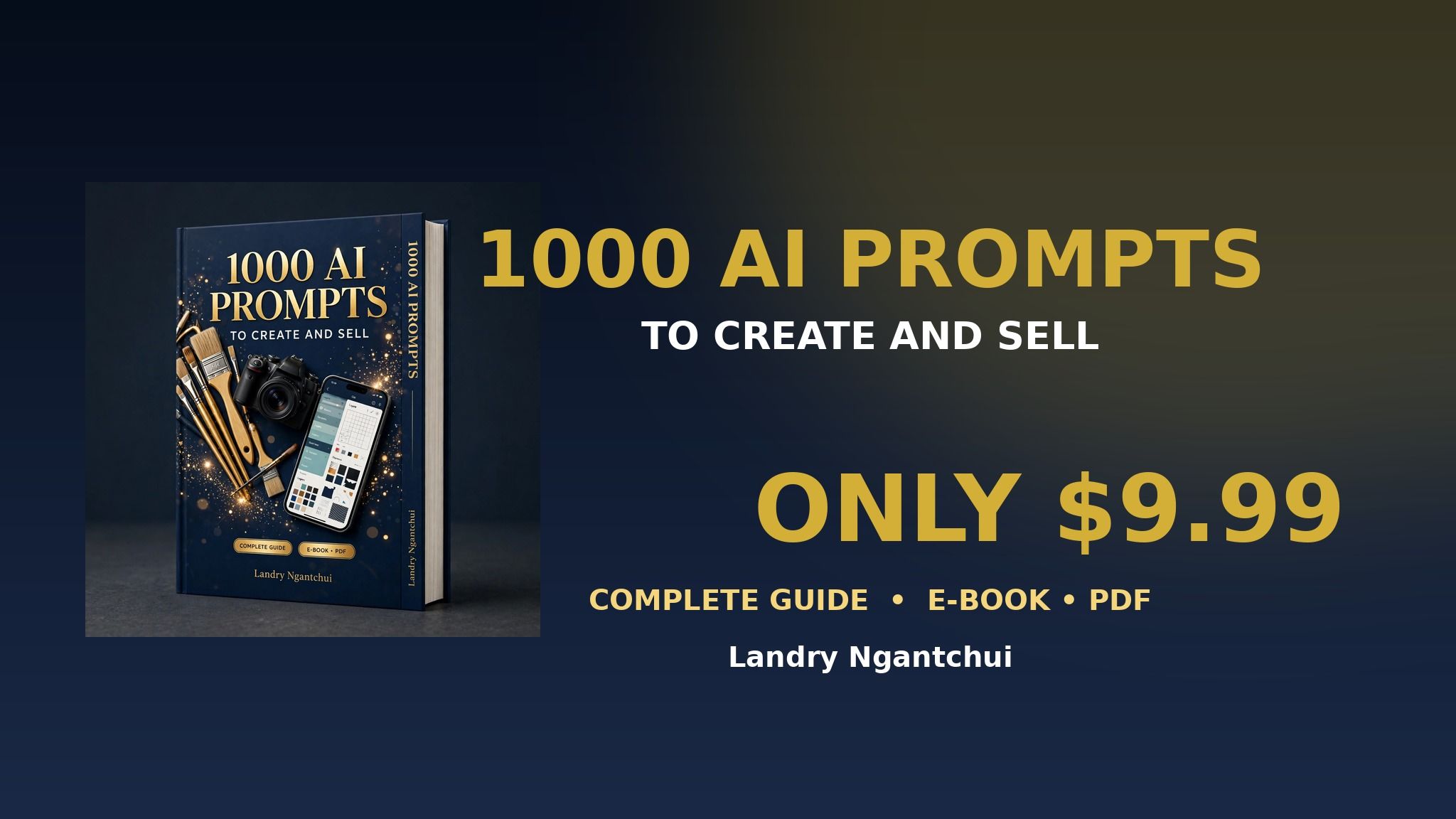 1000 AI Prompts to Create and Sell