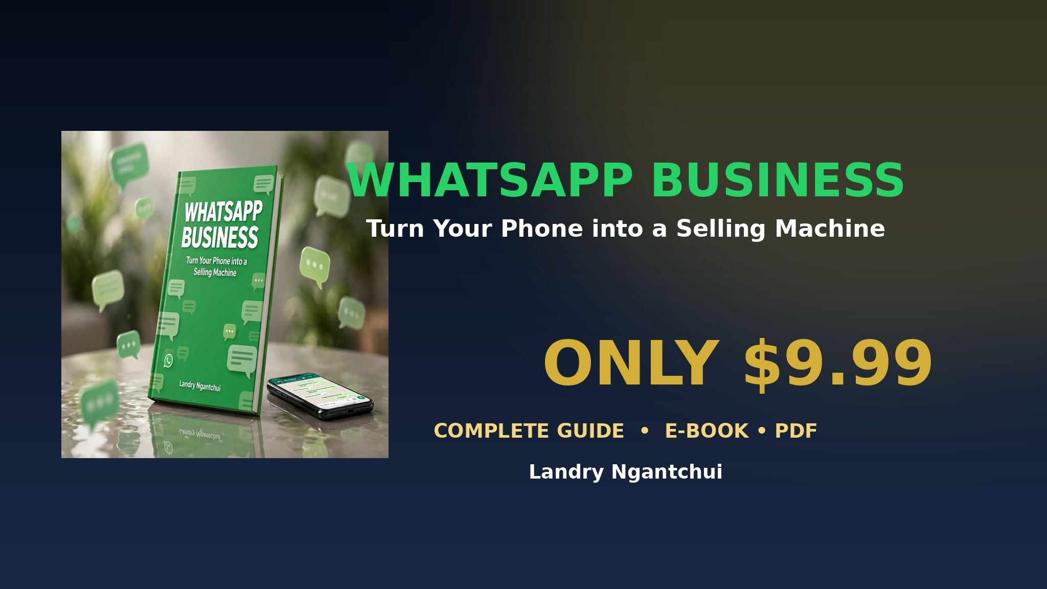 WhatsApp Business: Turn Your Phone into a Selling Machine