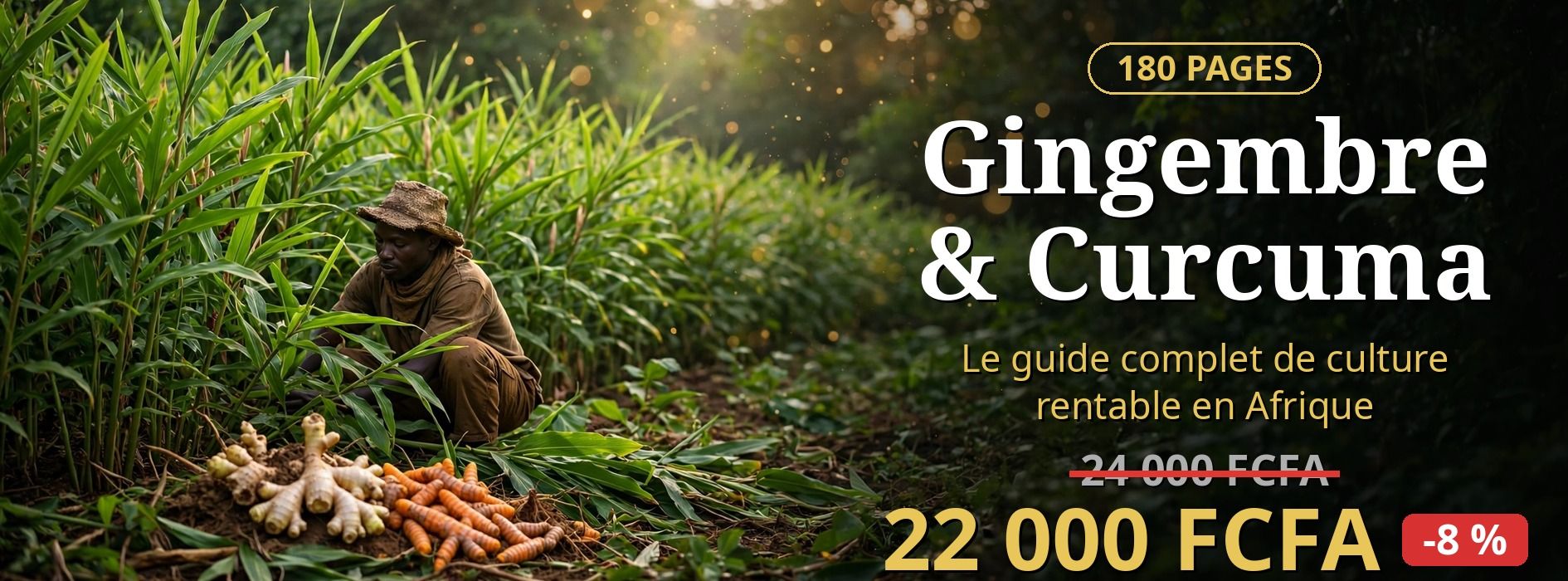 Gingembre & Curcuma — Culture Rentable en Afrique
