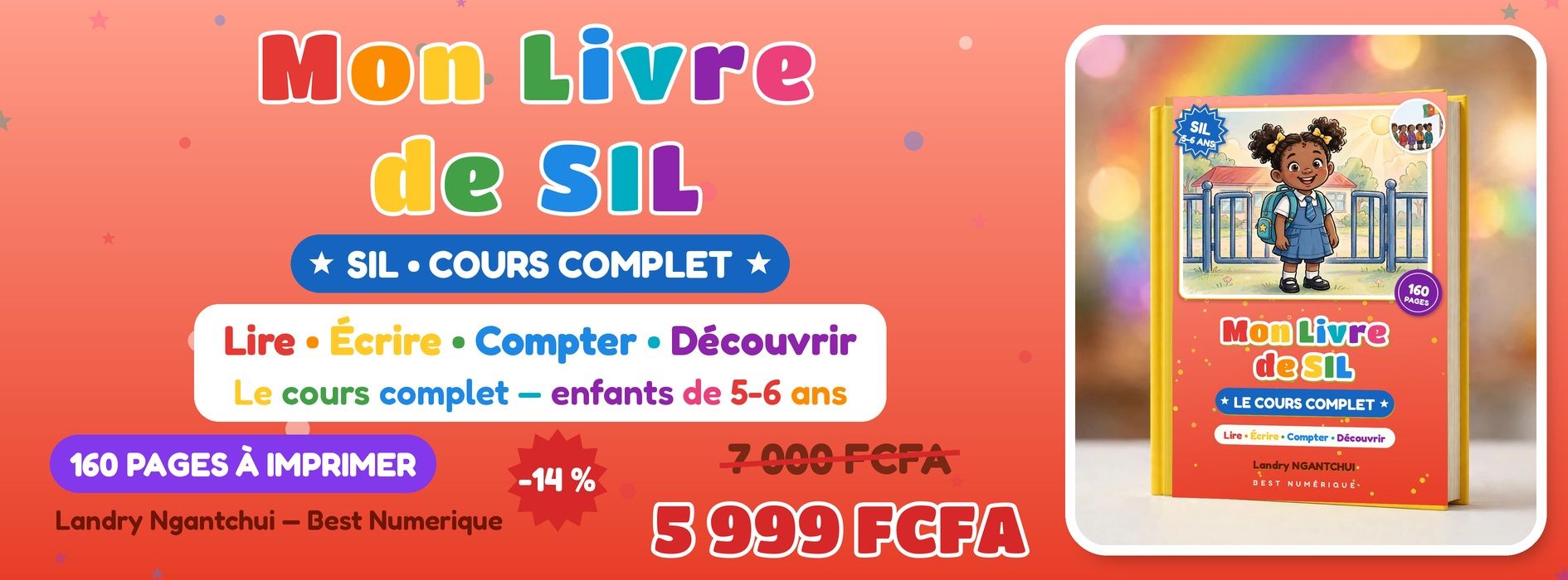 Mon Livre de SIL — Le Cours Complet (5-6 ans)