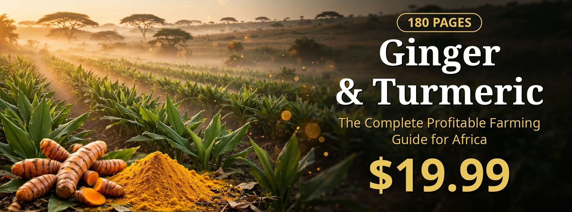 Ginger & Turmeric — Profitable Farming in Africa