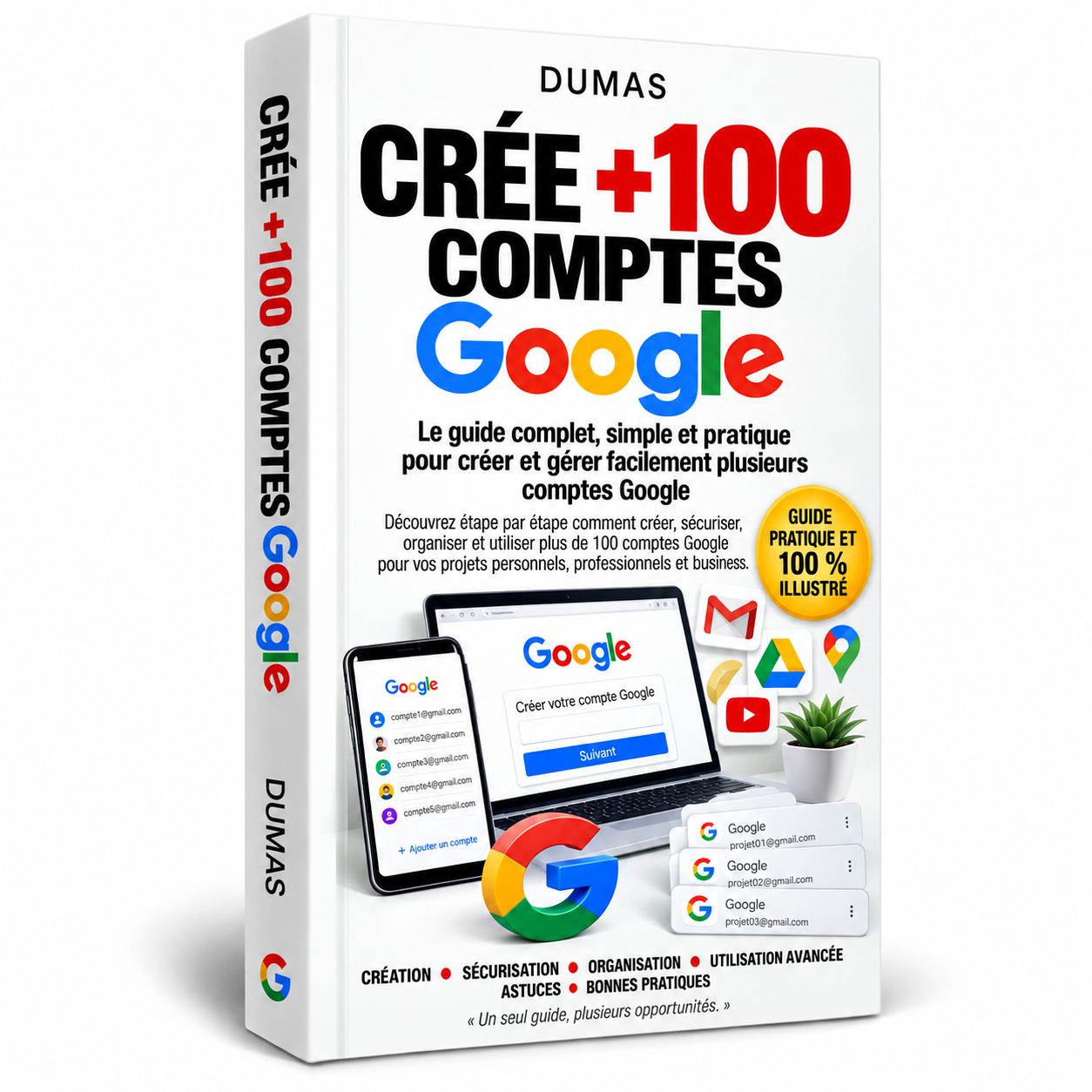 CRÉER +100 COMPTES GOOGLE