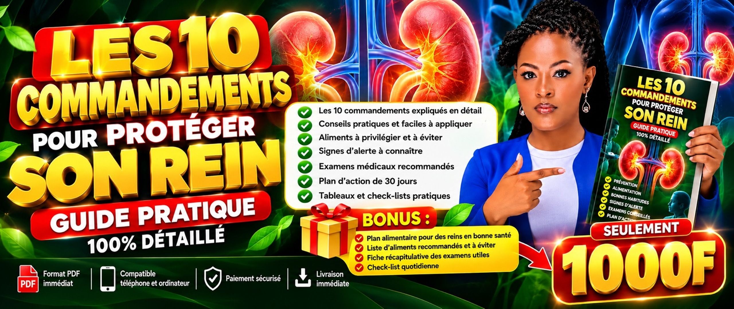 LES 10 COMMANDEMENTS POUR PROTÉGER SES REINS