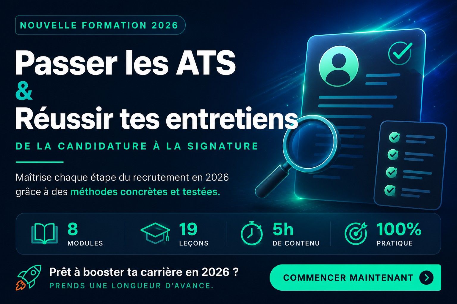 Obtenez le job de vos rêves