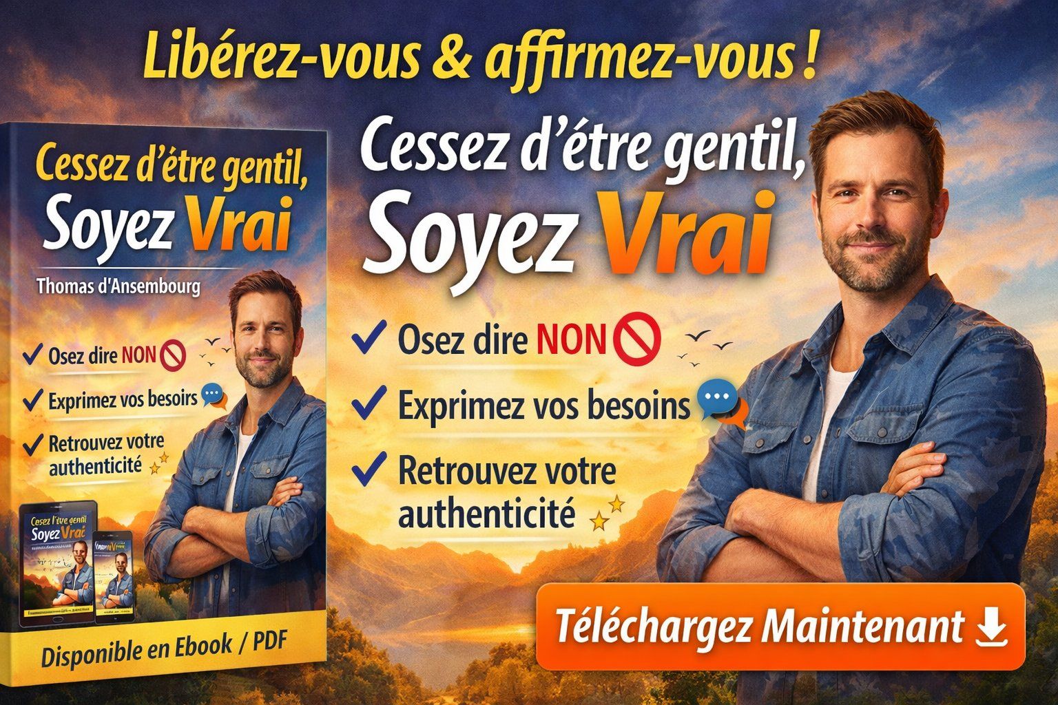 Cessez d’être gentil soyez vrai