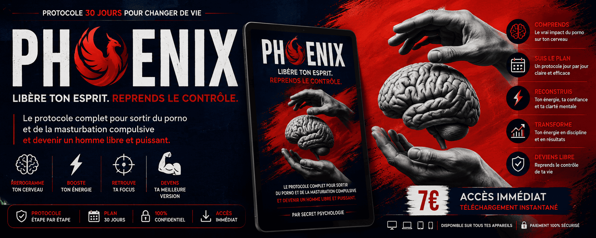 PHOENIX — Comment Reprogrammer Ton Cerveau et Détruire Tes Addictions