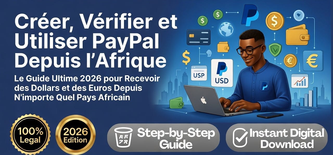 Créer, Vérifier et Utiliser PayPal Depuis l'Afrique : Le Guide Ultime 2026