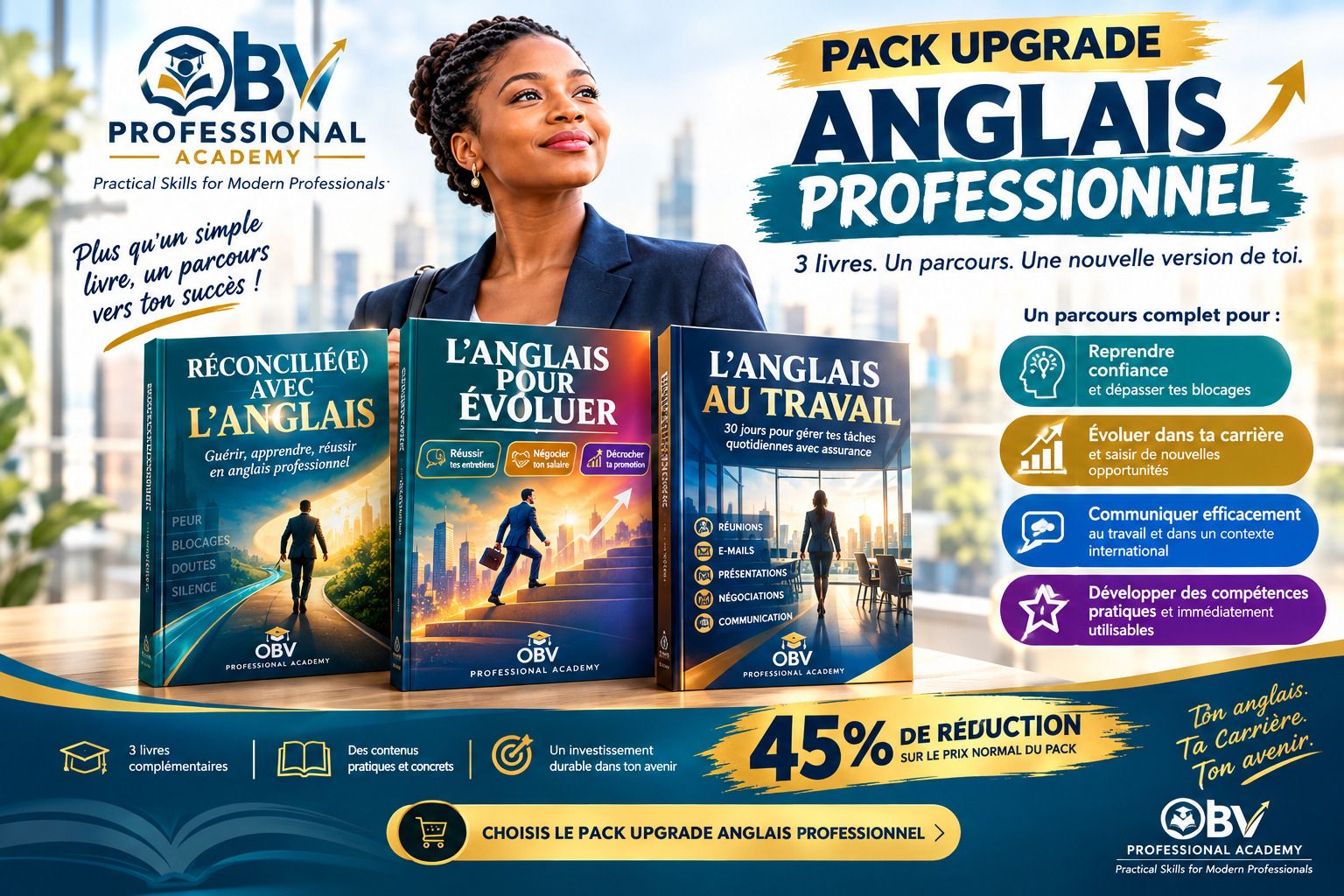 Le Pack Upgrade Anglais Professionnel