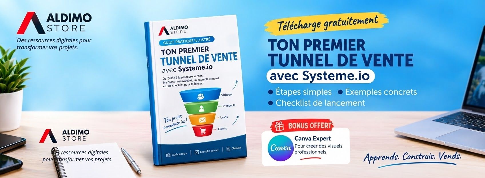 Le Plan d’Action de ton Premier Tunnel sur Systeme.io