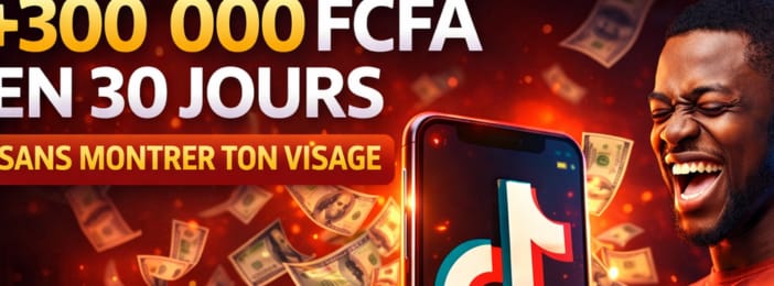 Génère jusqu’à 300 000 FCFA en 30 jours avec TikTok, sans montrer ton visage depuis l’Afrique