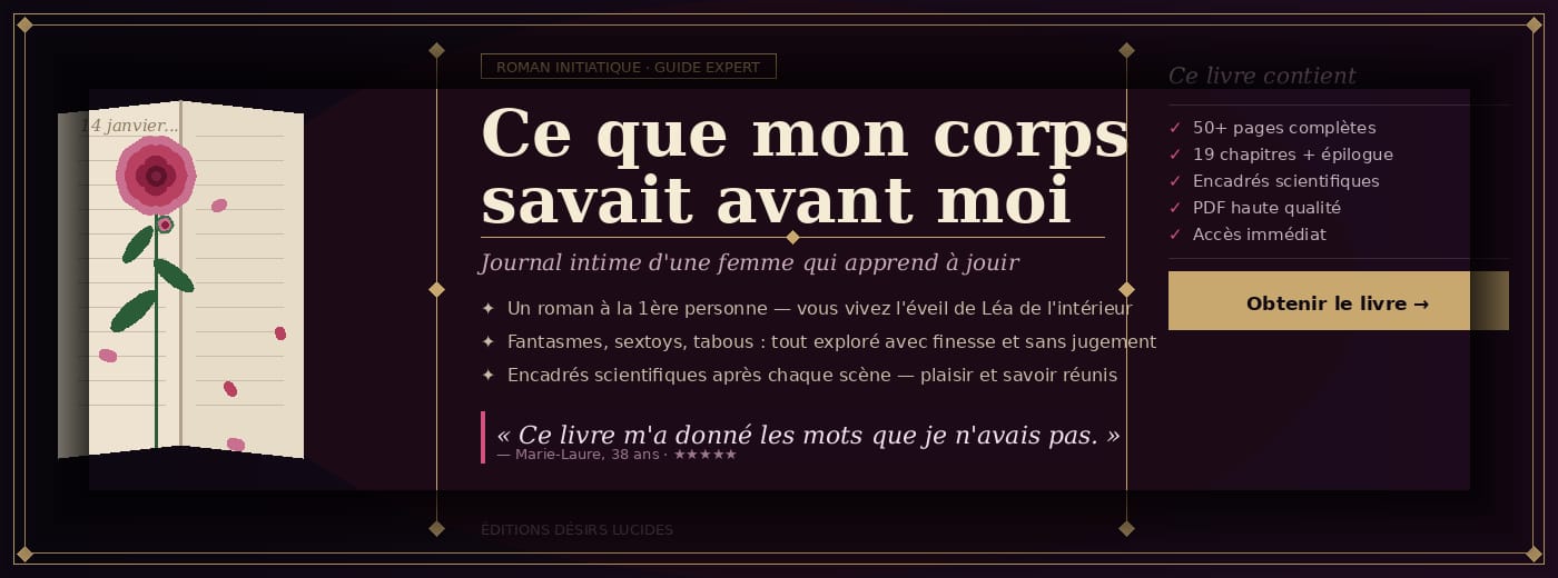 CE QUE MON CORPS SAVAIT AVANT MOI ─ Journal intime d'une femme qui apprend à jouir