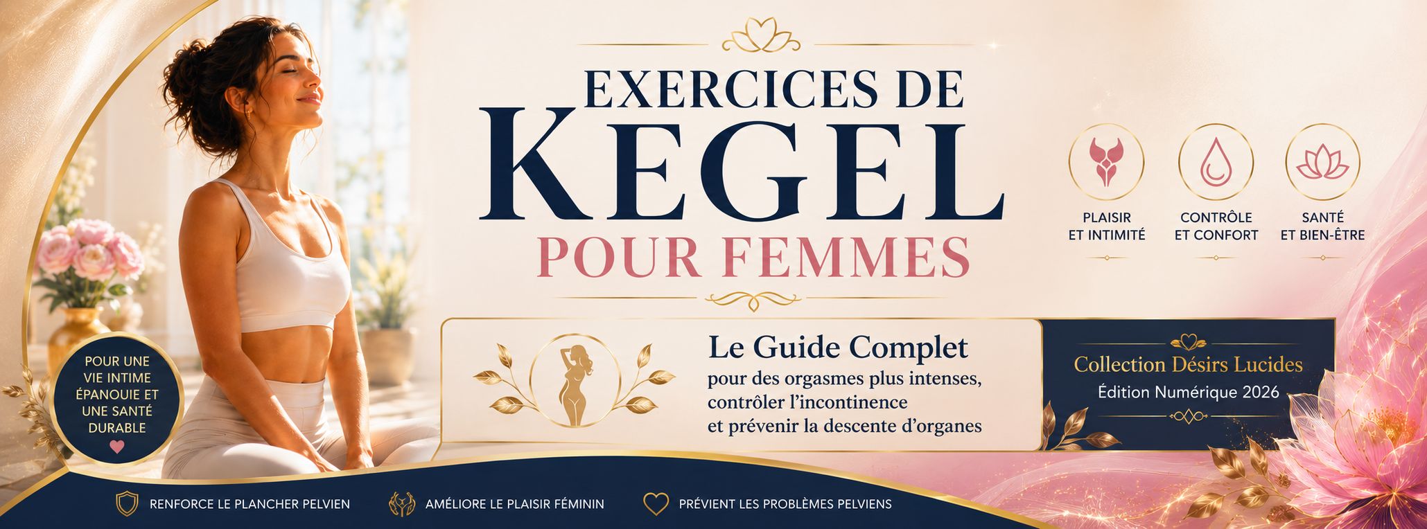 Exercices de KEGEL pour femmes : le Guide complet