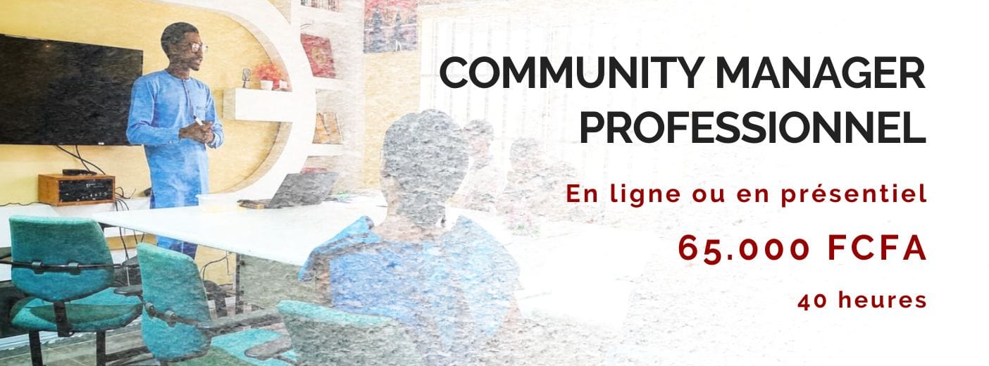 Inscription formation Social Media Manager professionnel