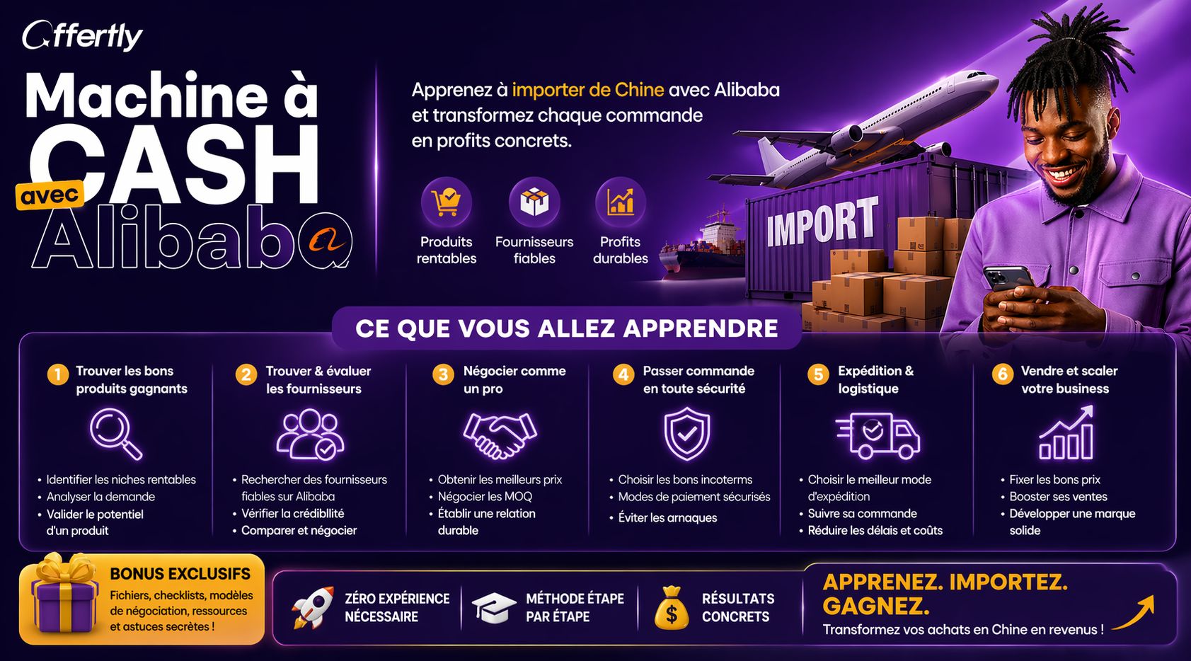 Creer une Machine à Cash Alibaba