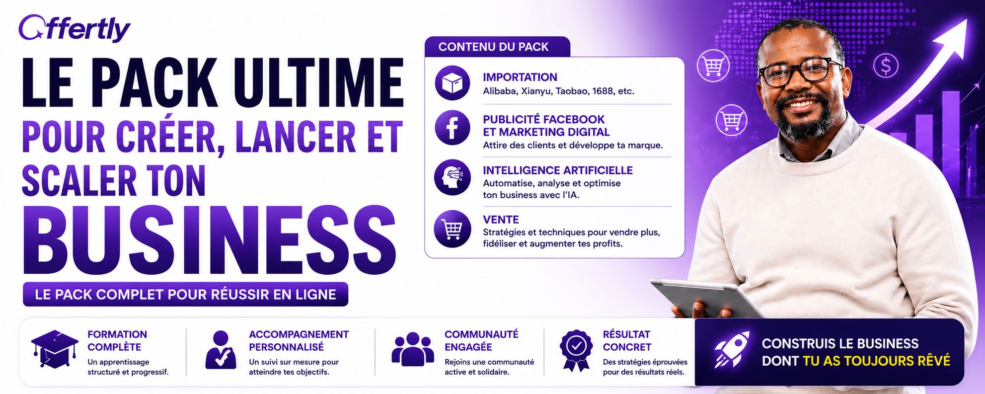 Le Pack Ultime pour Créer, Lancer et Scaler ton Business