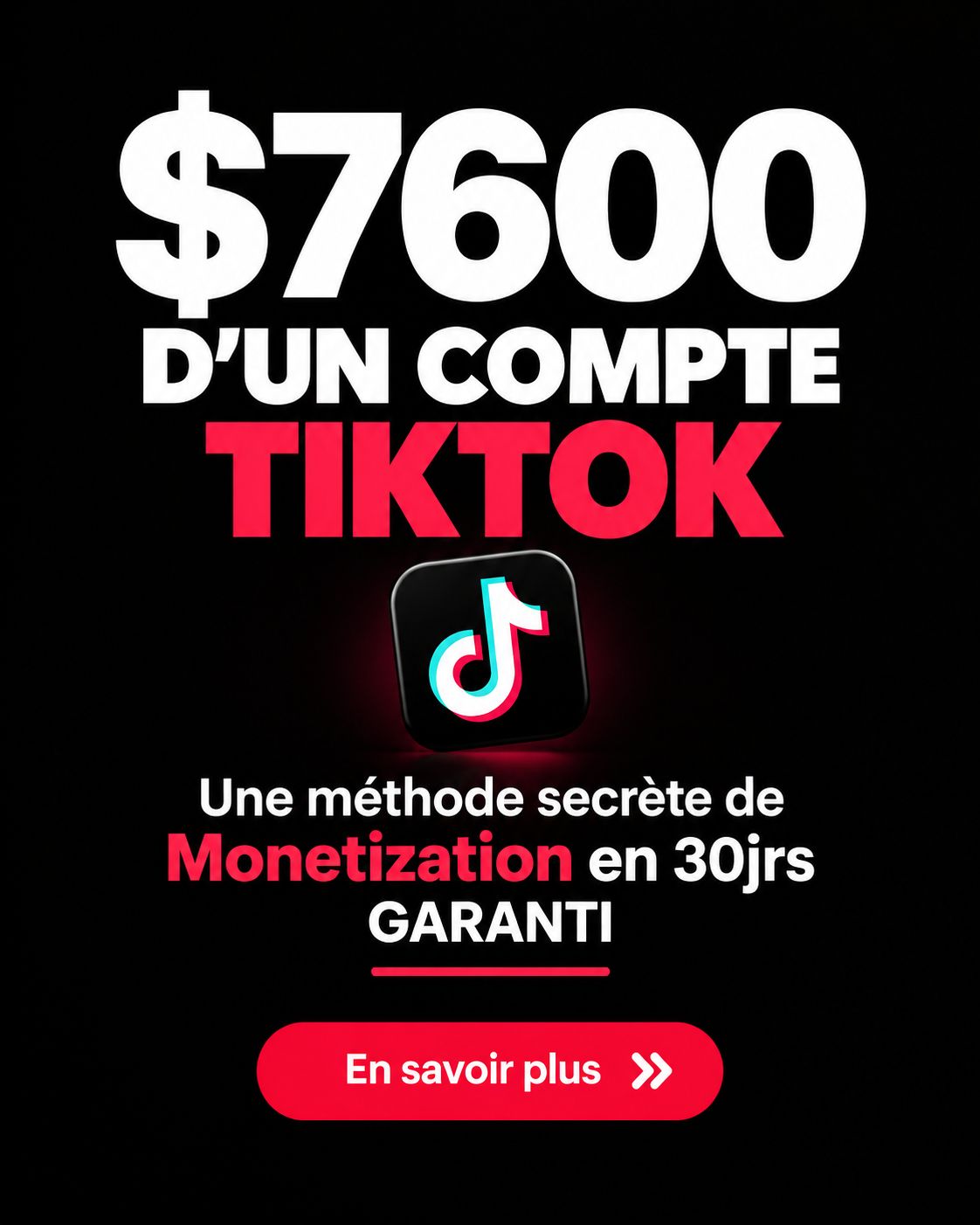 Monétisation tiktok et youtube