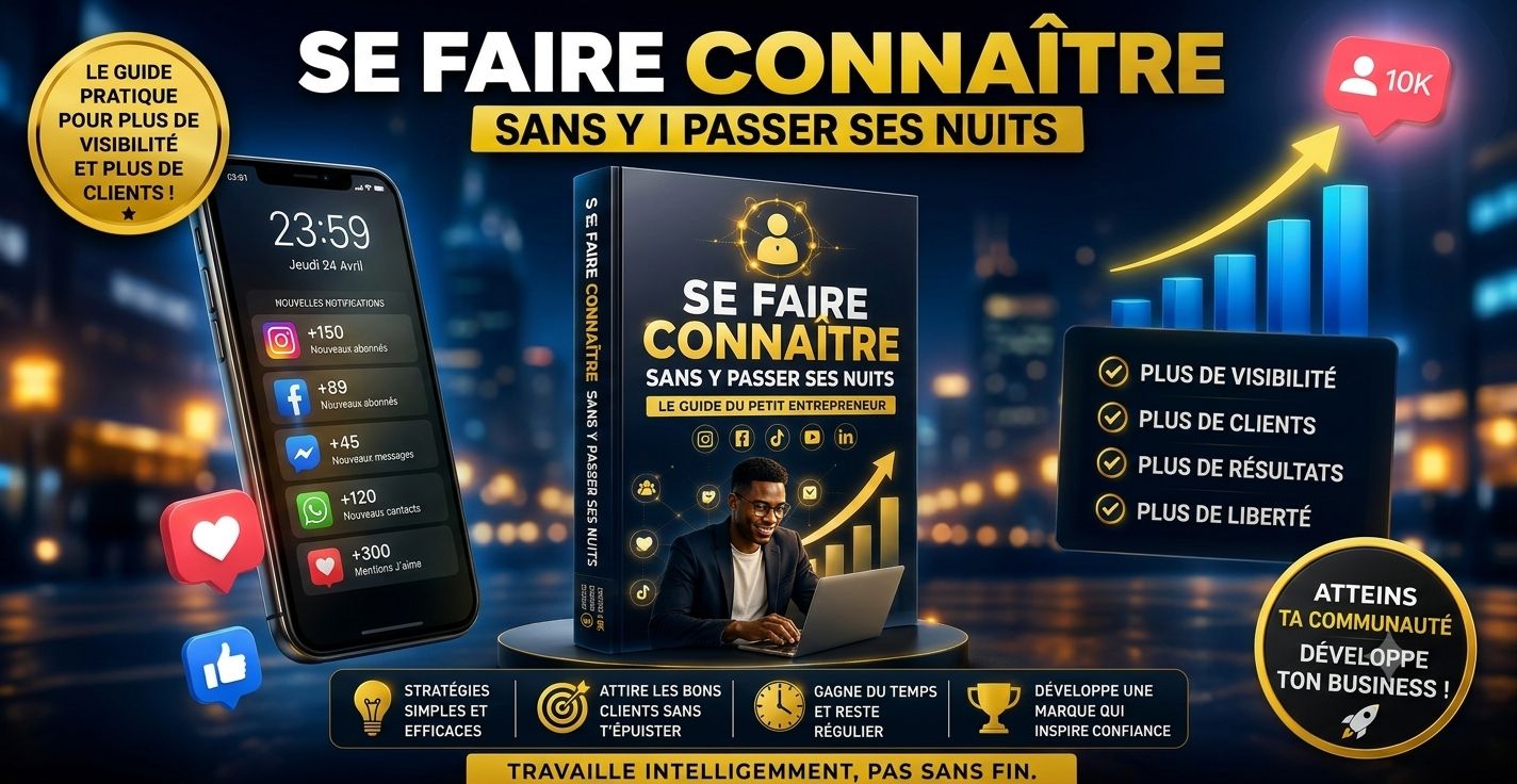 Se Faire Connaître Sans Y Passer Ses Nuits:Le Guide du Petit Entrepreneur