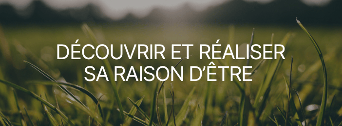 Découvrir et RÉALISER sa raison d’être !