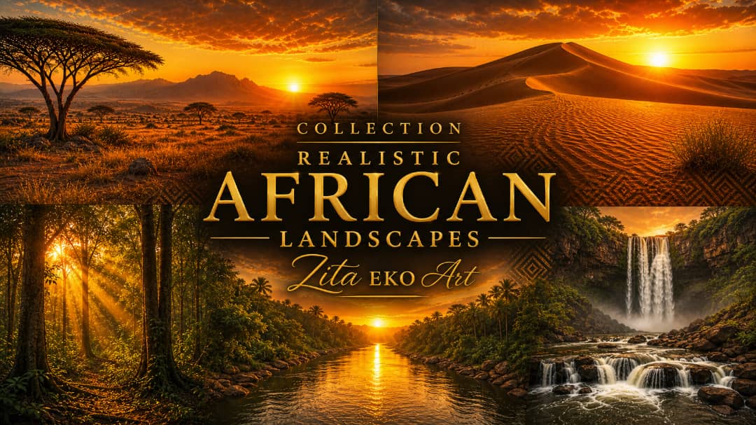 Collection 5 – Realistic African Landscapes