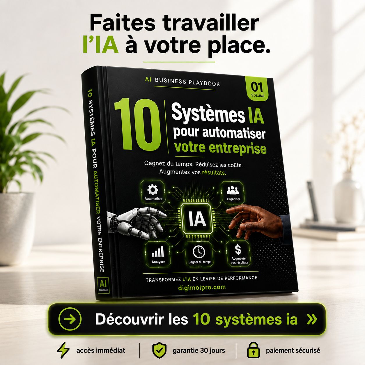 10 Systèmes IA pour automatiser votre entreprise