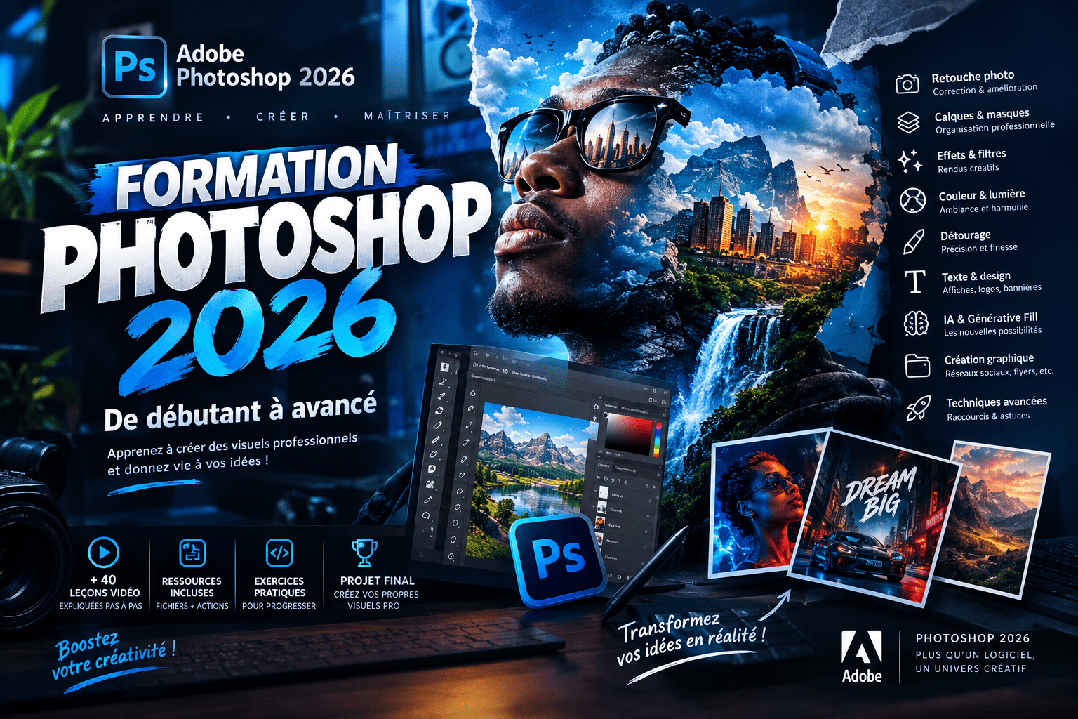 Formation Photoshop
