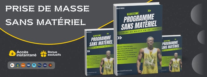 PRISE DE MASSE SANS MATÉRIEL