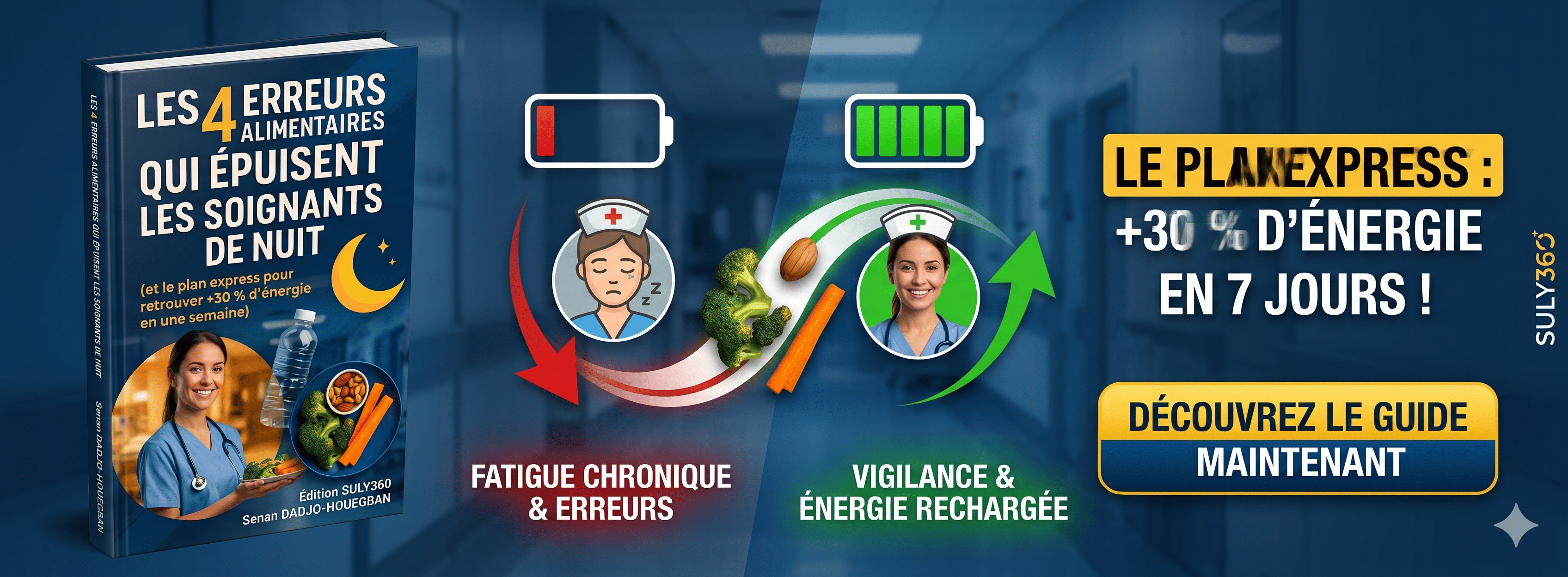 Les 4 erreurs alimentaires qui épuisent les soignants de nuit