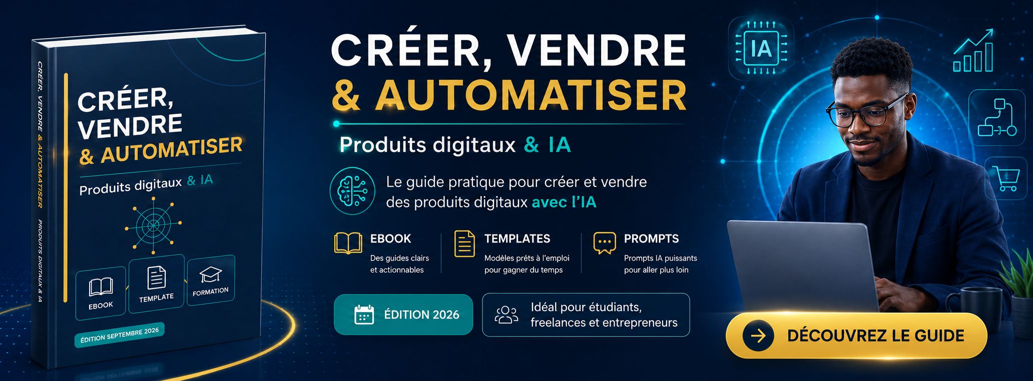 Créer et vendre des produits digitaux avec l’IA | Guide complet