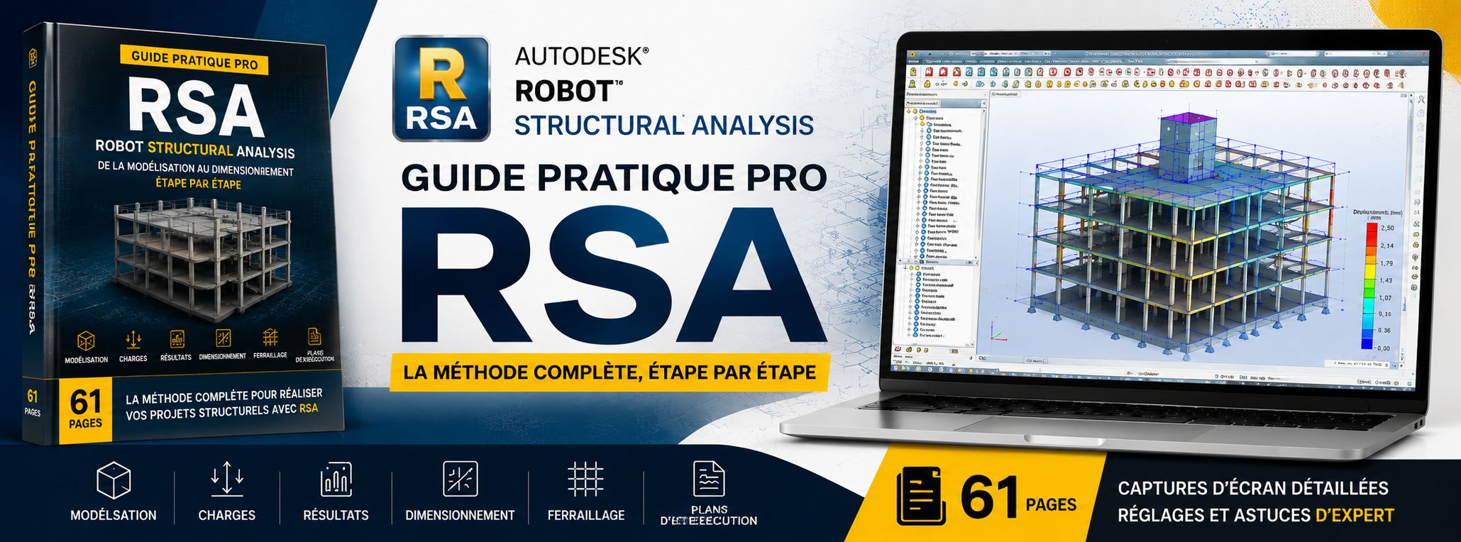 GUIDE PRATIQUE PRO RSA: Maîtriser Robot Structural Analysis