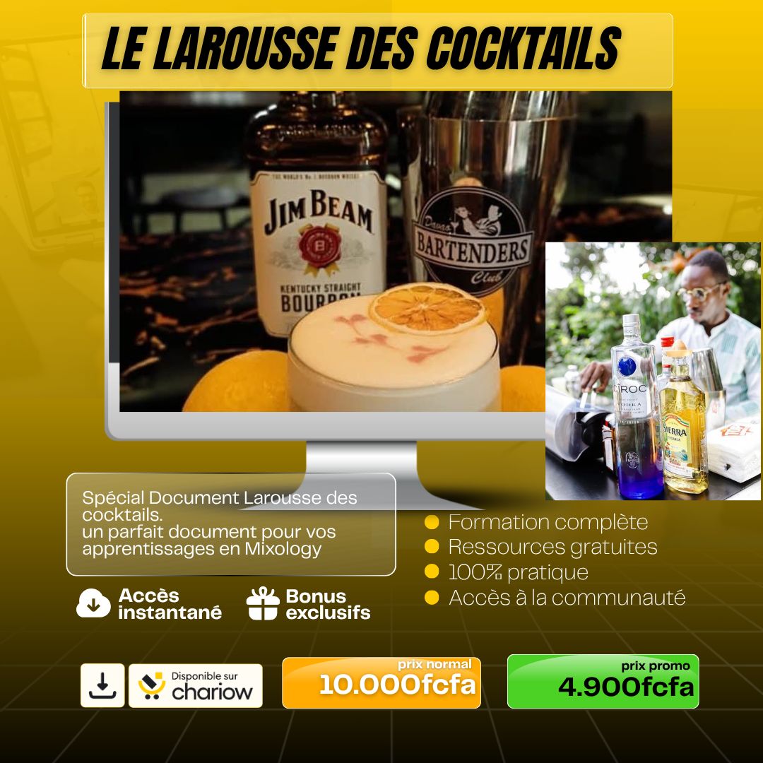 Mon guide en Mixology