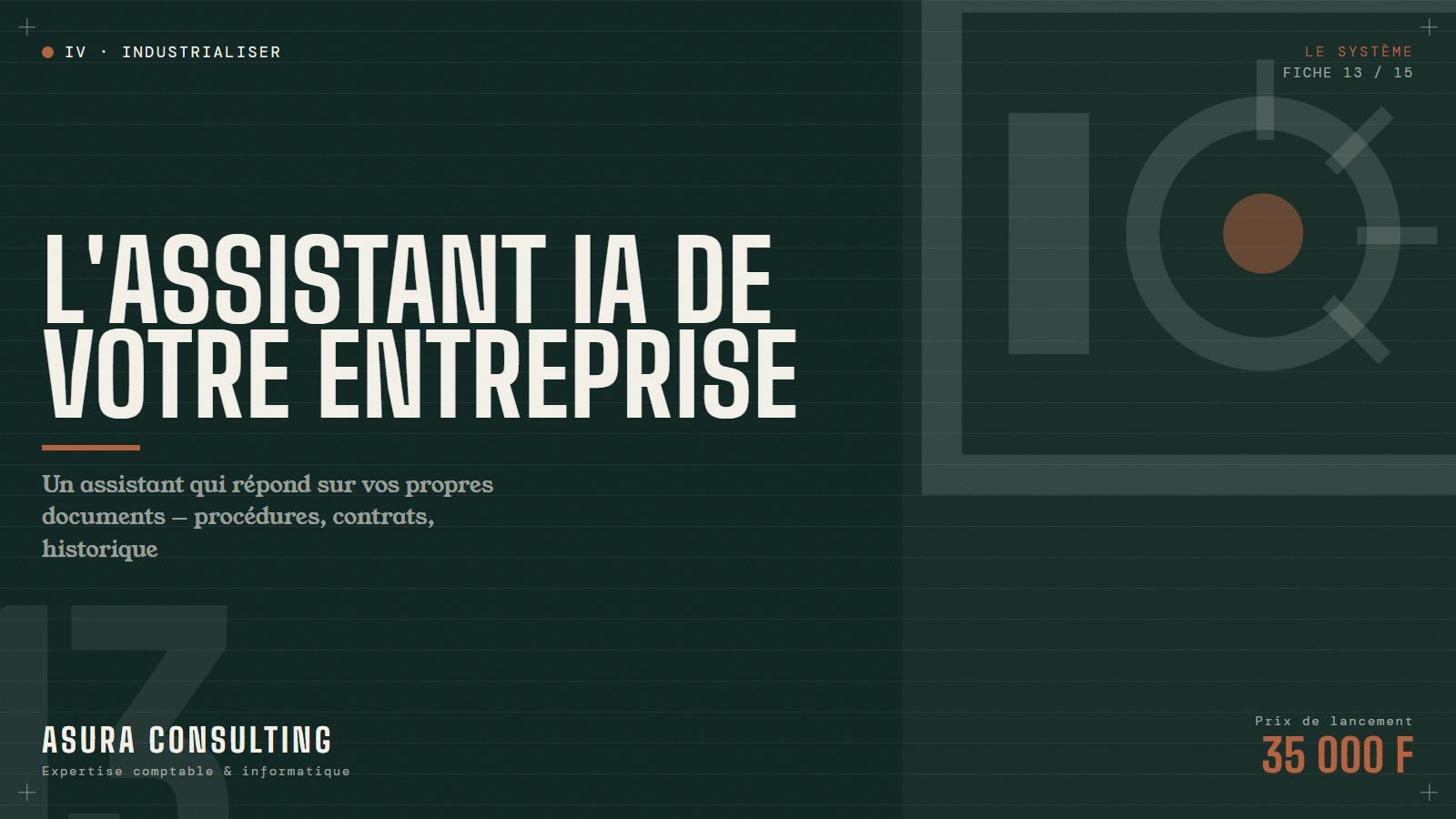 L'ASSISTANT IA DE VOTRE ENTREPRISE