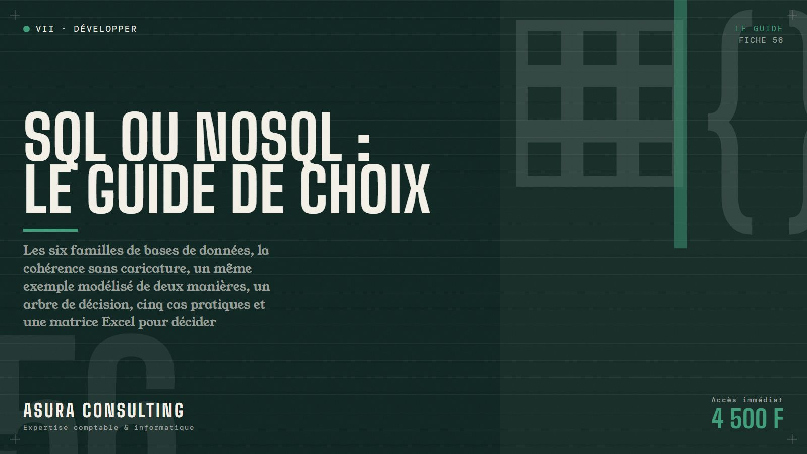 E-book : SQL vs NoSQL, le guide de choix