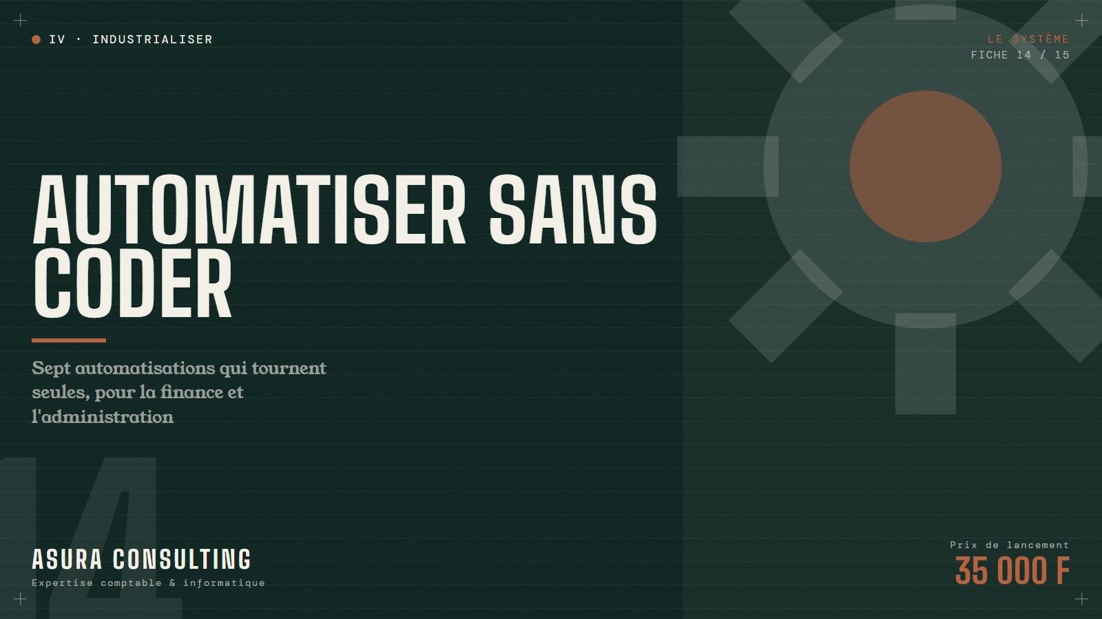 AUTOMATISER SANS CODER