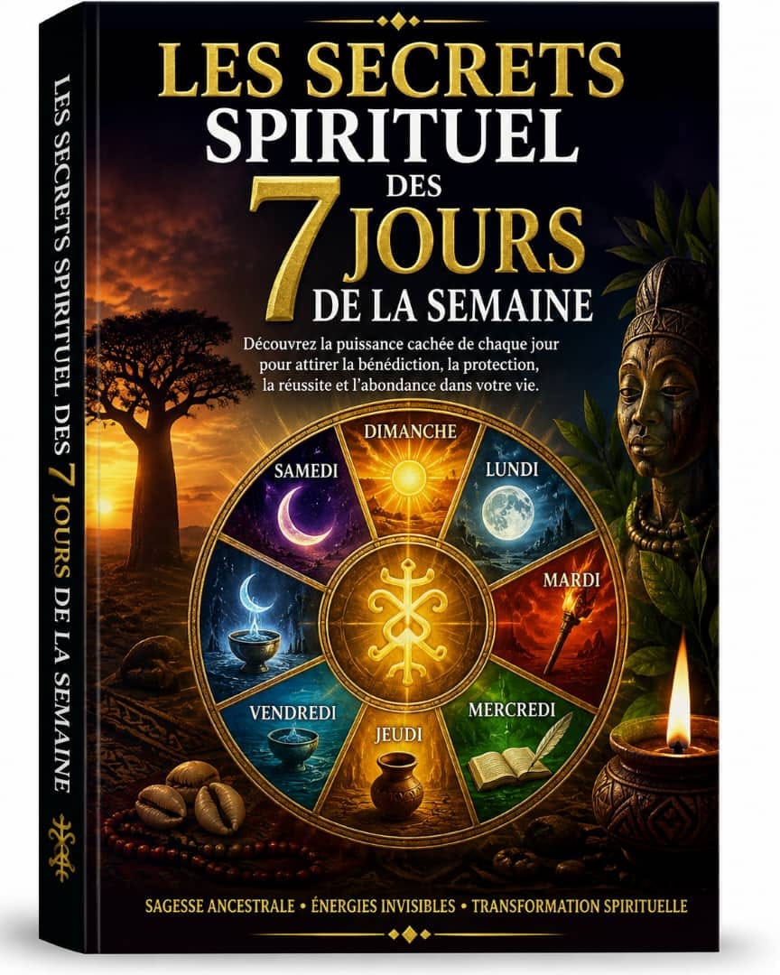 📛 LES SECRETS SPIRITUELLE DES 7 JOURS DE LA SEMAINE