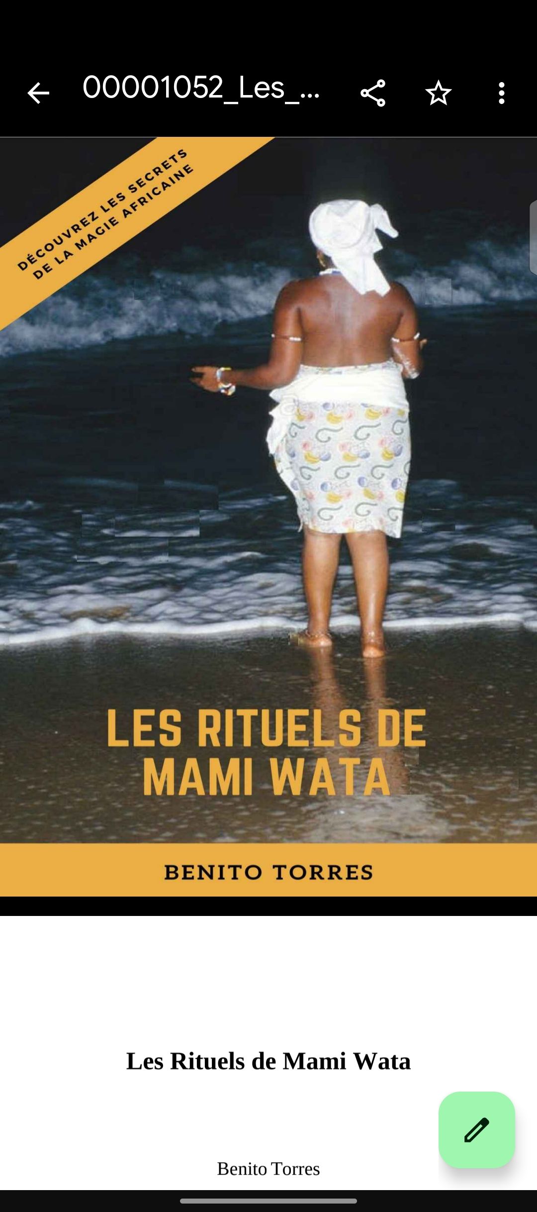 🛑 LES GRAND RITUEL DE MAMI-WATA