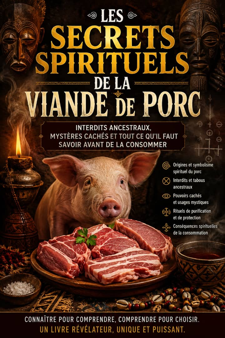 📛 LES SECRETS MYSTIQUE DE LA VIANDE DU PORC ET CES VERTUS SPIRITUELLE