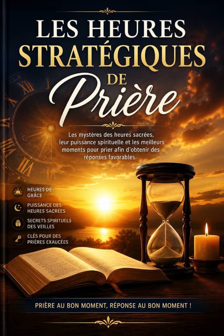 📛 LES PRIÈRES PUISSANTES, AVEC LEURS HEURS STRATÉGIQUE