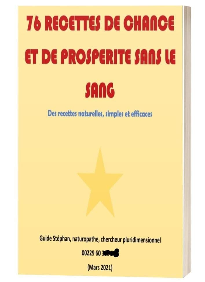 🛑 76 RECETTE POUR ATTIRÉ LA CHANCE ET LA RICHESSE SANS LE SANG