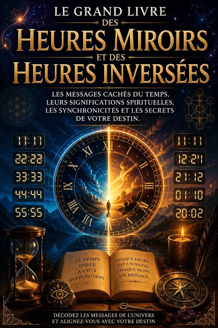 📛 HEURES MIROIR ET HEURE INVERSÉ