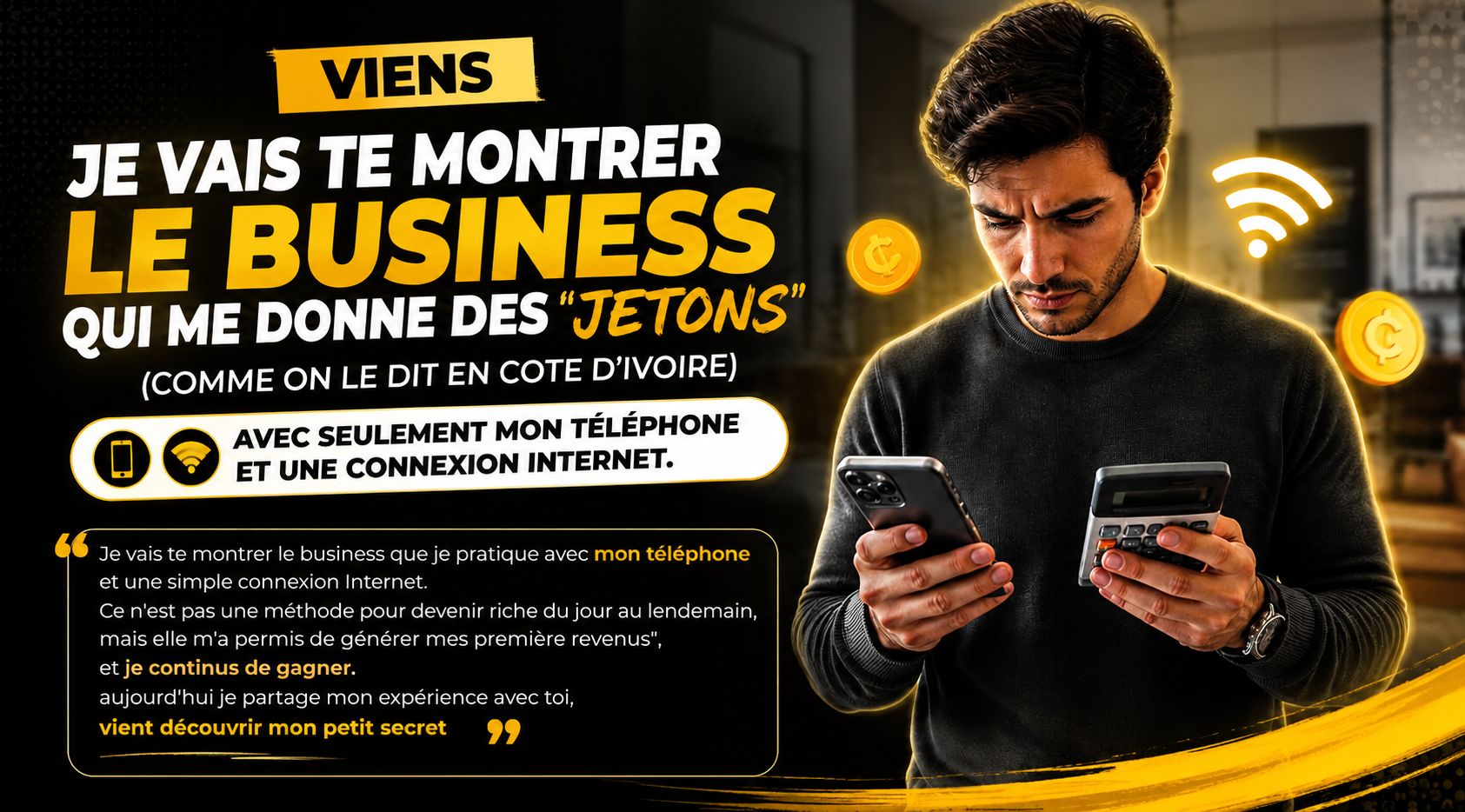 Le Business Que Personne Ne M'a Appris...... Viens, Je Te Montre Quelque Chose