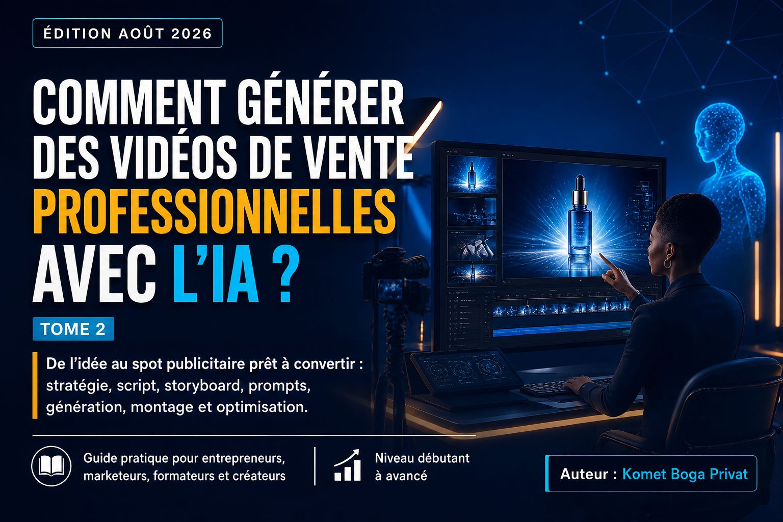 Comment  générer des vidéos de vente  professionnelles avec l'IA ? Tome 2.