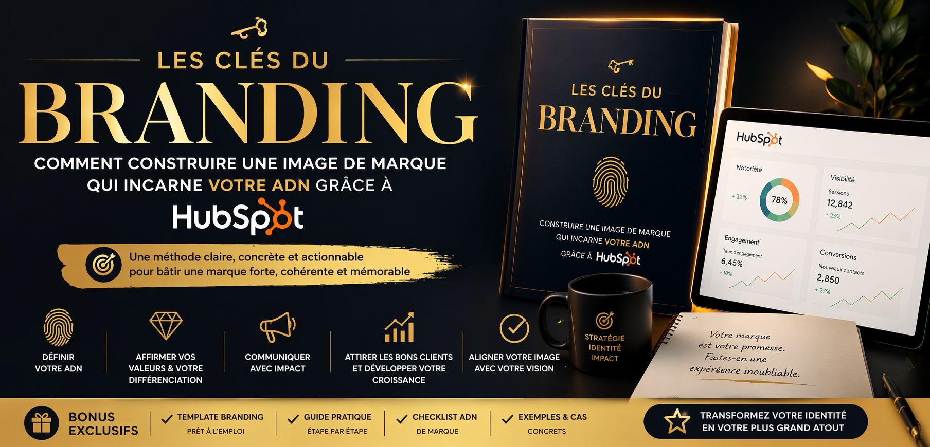 Comment construire une image de marque qui incarne votre ADN grâce à HubSpot ?