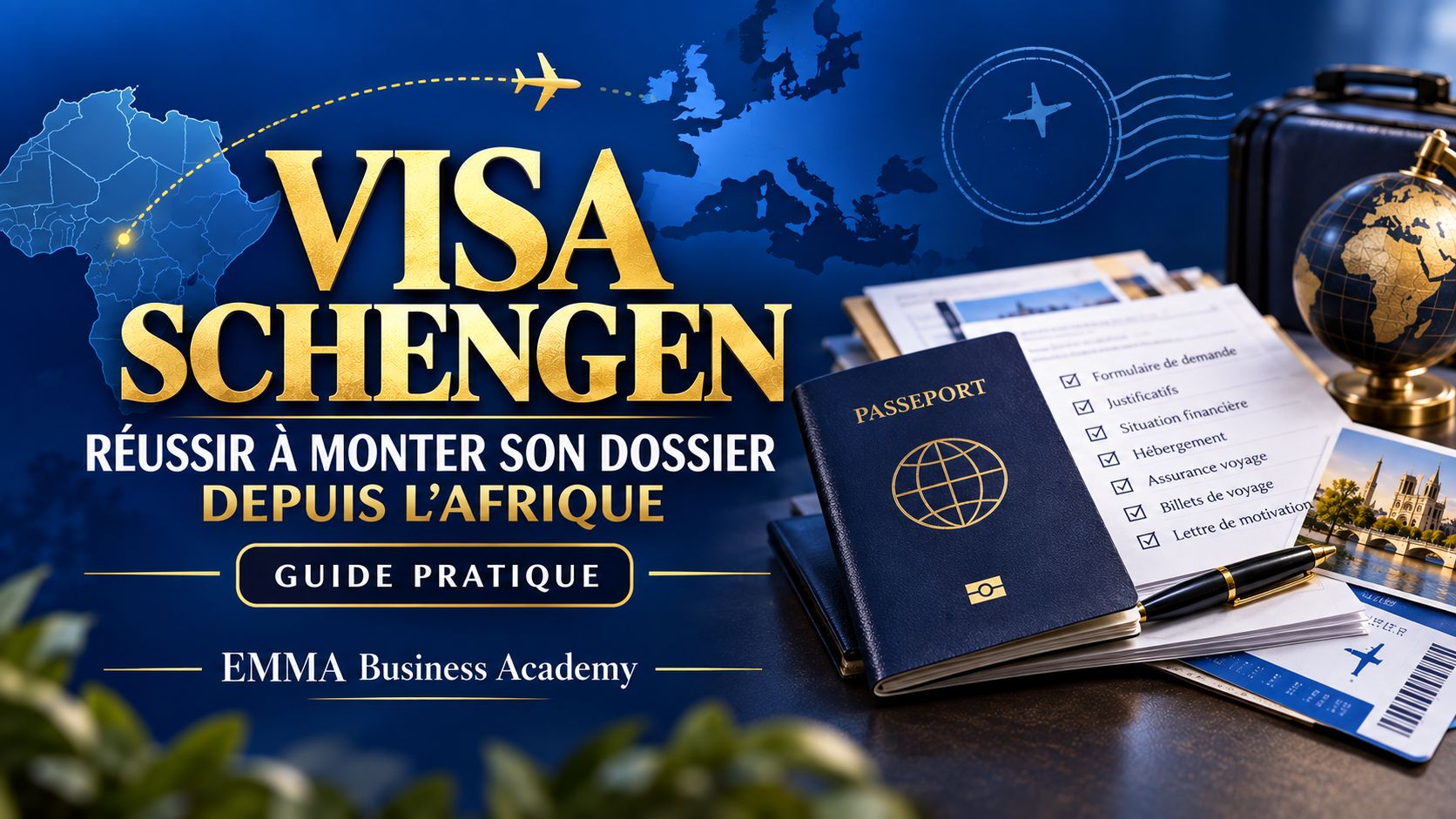 Visa Schengen : Réussir à monter son dossier